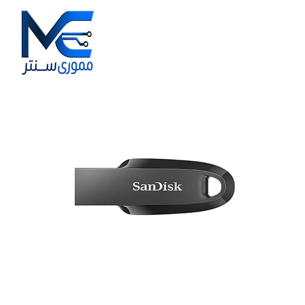 فلش مموری سن دیسک مدل ZC550 Curve USB3.2 ظرفیت 128 گیگابایت