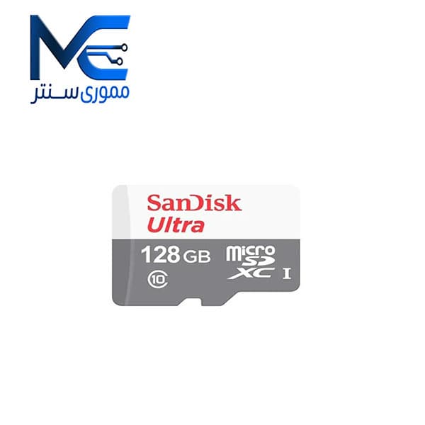 کارت حافظه MicroSDXC سن دیسک مدل Ultra سرعت 100MB/s ظرفیت 128GB