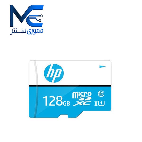 کارت حافظه MicroSDXC اچ پی 128 گیگ مدل U1 – سرعت 100MB/s با آداپتور