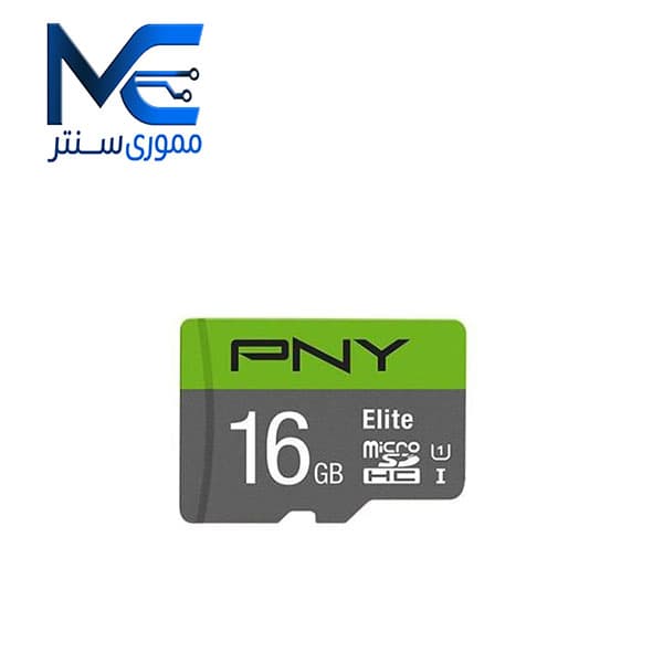 کارت حافظه microSDHC پی ان وای 16 گیگ مدل U1 Elite C10 سرعت 100MB/s