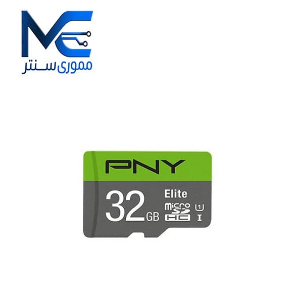 کارت حافظه microSDHC پی ان وای 32 گیگ مدل U1 Elite C10 سرعت 100MB/s