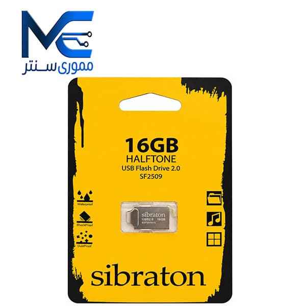 فلش مموری سیبراتون مدل SF2509 ظرفیت 16 گیگابایت