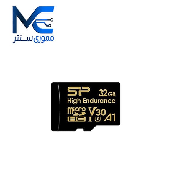 کارت حافظه microSDHC سیلیکون پاور 32 گیگابایت مدل high endurance U3 سرعت 100MB/s