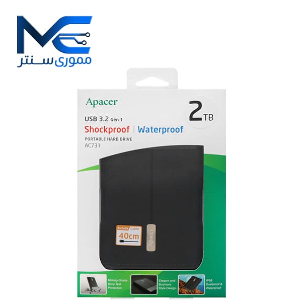 هارد اکسترنال اپیسر مدل AC731 ظرفیت 2 ترابایت