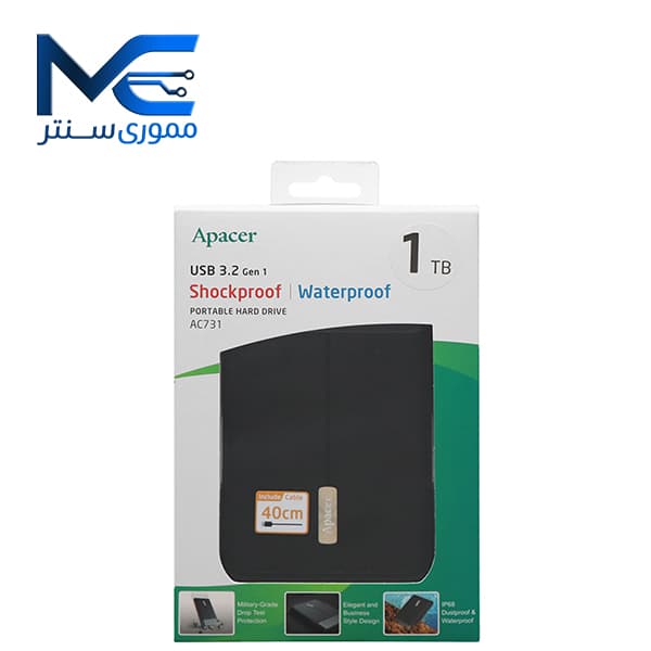 هارد اکسترنال اپیسر مدل AC731 ظرفیت 1 ترابایت