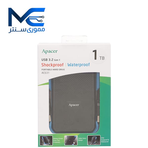 هارد اکسترنال اپیسر مدل AC631 ظرفیت 1 ترابایت
