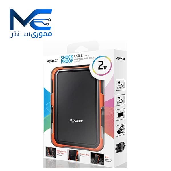 هارد اکسترنال اپیسر مدل AC630 ظرفیت 2 ترابایت