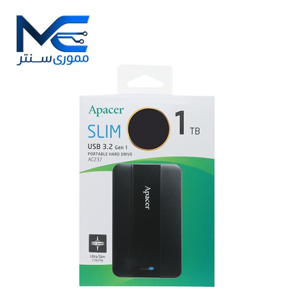 هارد اکسترنال اپیسر مدل AC237 ظرفیت 1 ترابایت