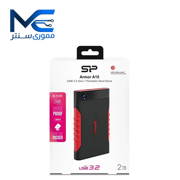 هارد اکسترنال سیلیکون پاور مدل Armor A15 ظرفیت 2 ترابایت