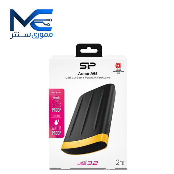 هارد اکسترنال سیلیکون پاور مدل Armor A65 ظرفیت 2 ترابایت