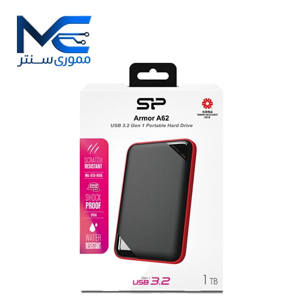 هارد اکسترنال سیلیکون پاور Armor A62 ظرفیت 1 ترابایت