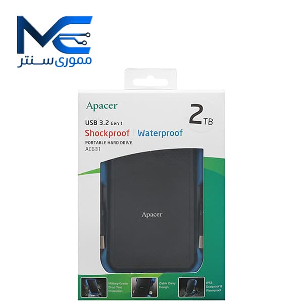 هارد اکسترنال اپیسر مدل AC631 ظرفیت 2 ترابایت