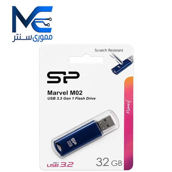 فلش مموری سیلیکون پاور مدل Usb3.2 Gen1 M2 ظرفیت 32 گیگابایت