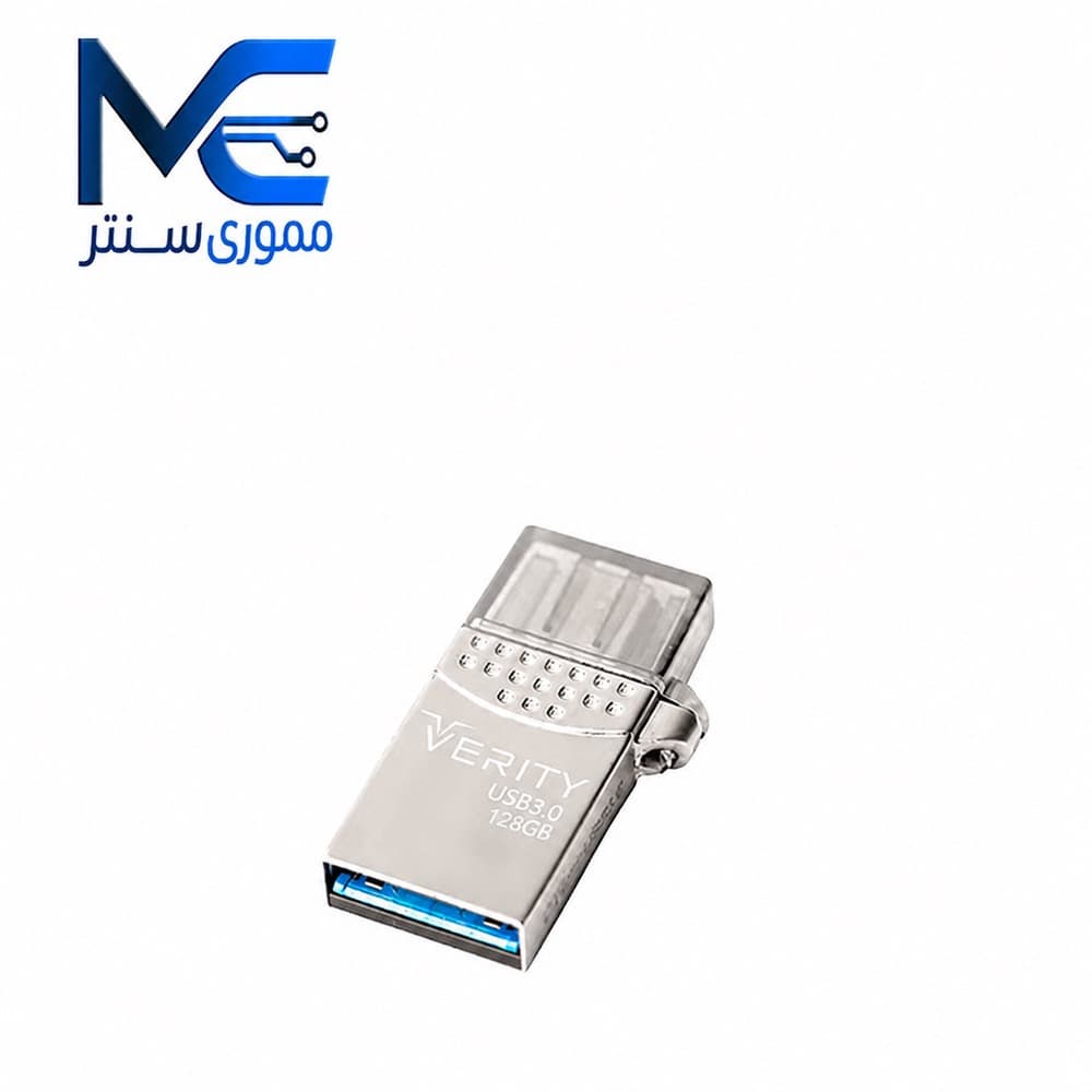 فلش مموری وریتی مدل O511 Otg Type-C USB3.0 ظرفیت 128 گیگابایت