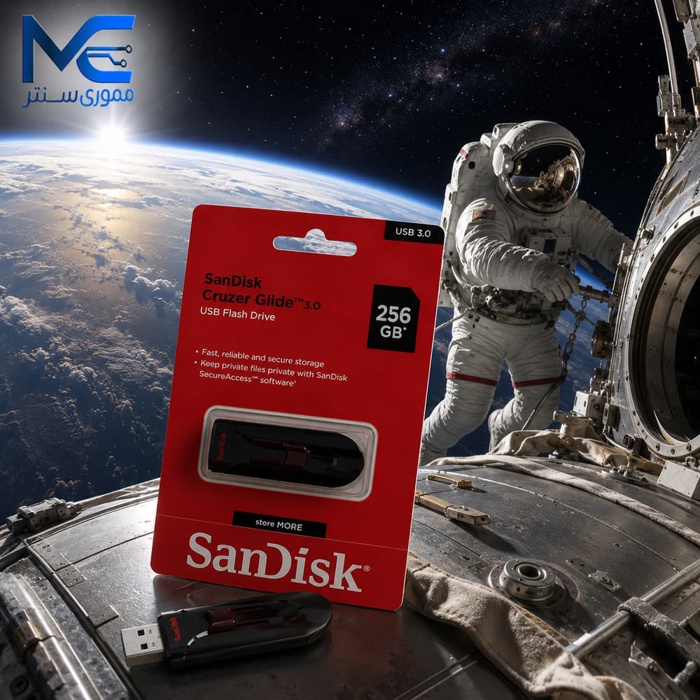 فلش مموری سن دیسک (SanDisk) مدل Cruzer Glide USB 3.0 ظرفیت 256 گیگابایت