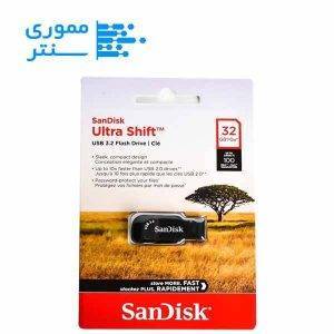 بسته بندی فلش مموری سن دیسک مدل Ultra Shift USB 3.2 ظرفیت 32 گیگابایت