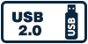 آیکون فلش مموری USB 2.0