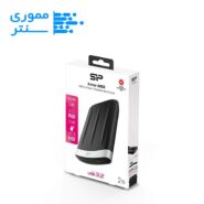 بسته بندی هارد اکسترنال سیلیکون پاور مدل Armor A65B ظرفیت 2 ترابایت