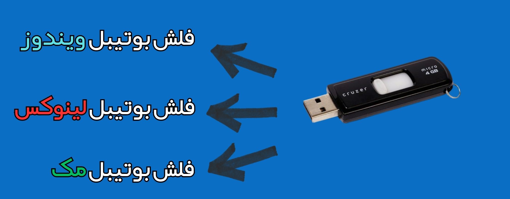 ساخت فلش بوتیبل