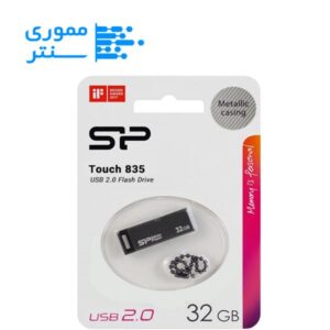 فلش مموری سیلیکون پاور مدل Touch 835 USB 2.0 ظرفیت 32 گیگابایت رنگ خاکستری
