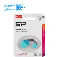 فلش مموری سیلیکون پاور مدل Touch T30 USB 2.0 ظرفیت 16 گیگابایت رنگ آبی