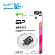 فلش مموری سیلیکون پاور مدل Mobile C10 B50 USB-C 3.1 ظرفیت 64 گیگابایت