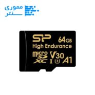 کارت حافظه microSDHC سیلیکون پاور 64 گیگابایت مدل V30 U3 سرعت 100MB/s