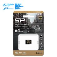 کارت حافظه microSDHC سیلیکون پاور 64 گیگابایت مدل V30 U3 سرعت 100MB/s