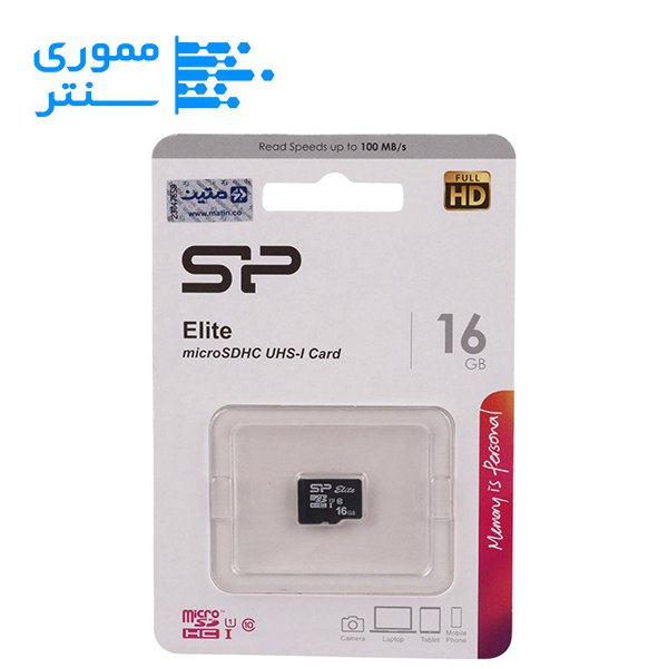 کارت حافظه microSDHC سیلیکون پاور 16 گیگابایت مدل Elite U1 سرعت 100MB/s