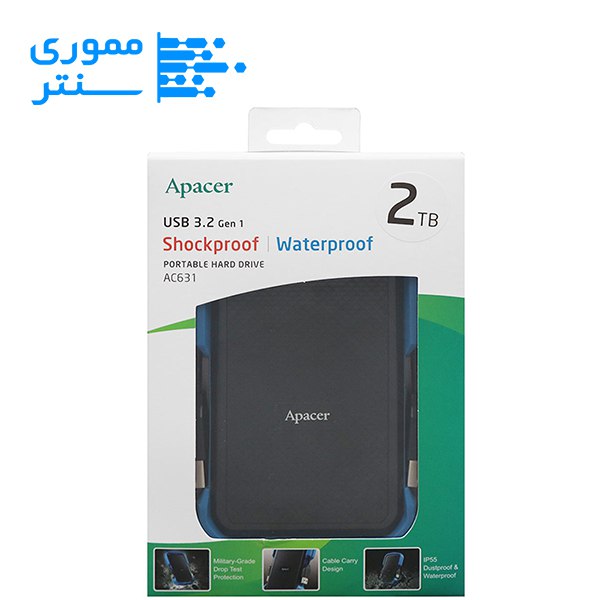 هارد اکسترنال اپیسر مدل AC631 ظرفیت 2 ترابایت