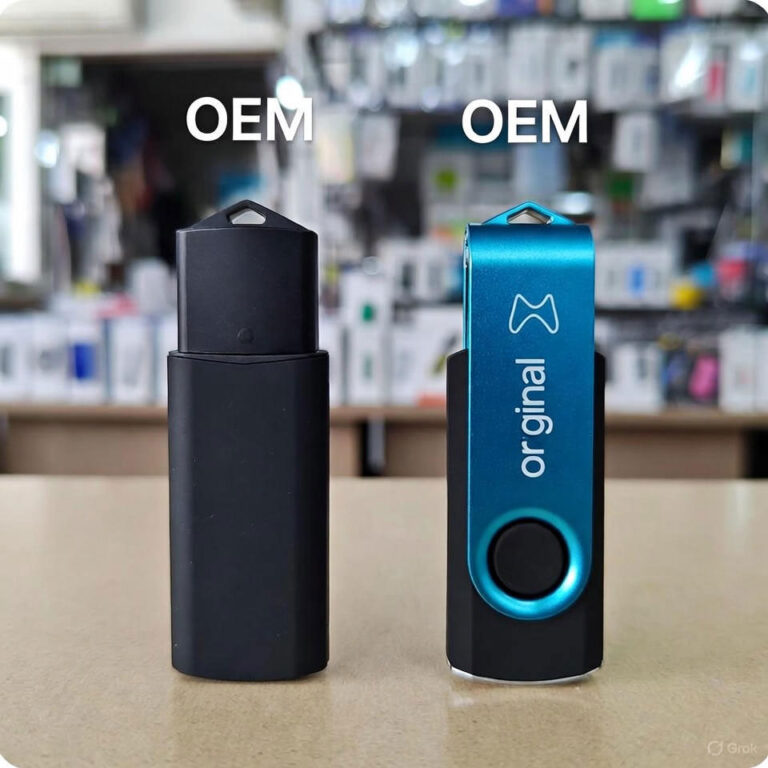 تفاوت فلش مموری‌های OEM و اورجینال در بازار عمده