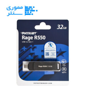 فلش مموری پاتریوت مدل PAGE R550 ظرفیت 32 گیگابایت USB 3.2 Type-C
