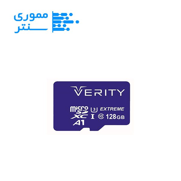 کارت حافظه microSDXC U3 وریتی 128 گیگ سرعت 80MB/s با آداپتور