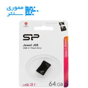 فلش مموری سیلیکون پاور مدل Jewel J08 USB 3.1 ظرفیت 64 گیگابایت