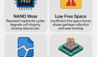 دلایل کاهش سرعت فلش مموری بعد از مدتی استفاده