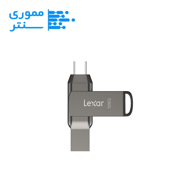 فلش مموری لکسار مدل Dual Drive D400 ظرفیت 128 گیگایایت USB 3.2 Type-C
