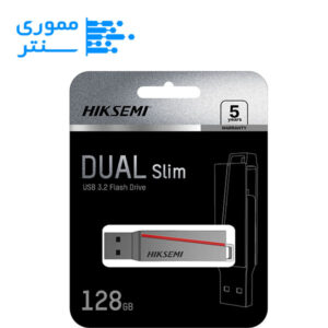 فلش مموری هایک سمی مدل Slim Dual Drive E307C USB3.2 ظرفیت 128 گیگابایت