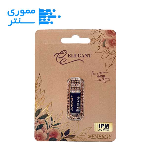 فلش مموری ایکس انرژی مدل ELEGANT USB 2.0 ظرفیت 64 گیگابایت