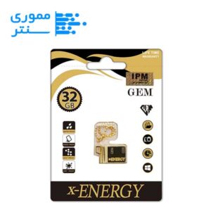 فلش مموری ایکس انرژی مدل GOLDEN GEM USB 2.0 ظرفیت 32 گیگابایت